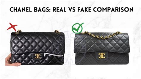 chanel gst tote fake vs real|real Chanel purse.